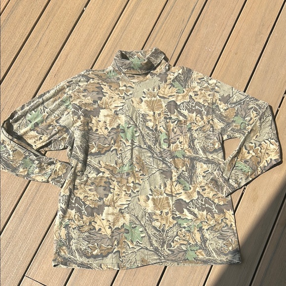 Vintage Redhead 100% cotton long sleeve realtree camo turtleneck tee size large - Picture 1 of 3
